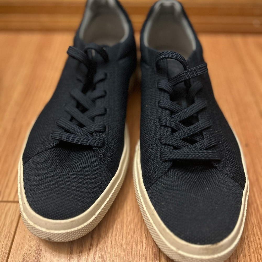 Rothy's Black and Cream Women's Sneakers